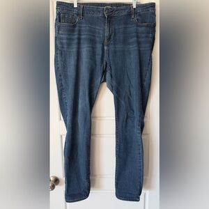 Old Navy Women's Super Skinny Jeans - Dark Blue